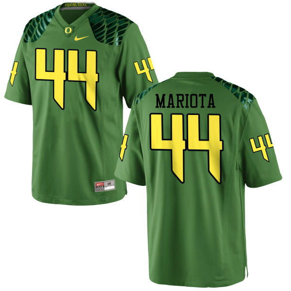 Men #44 Matt Mariota Oregon Ducks College Football Jerseys-Apple Green